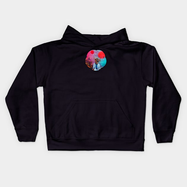 Salacious B Crunk (flower) Kids Hoodie by Jacob Wayne Bryner 